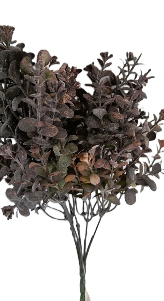 Eukalyptus 34 cm, křemeně šedá