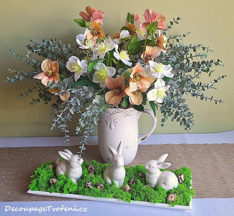 Eukalyptus 50 cm zelená, 5 ks