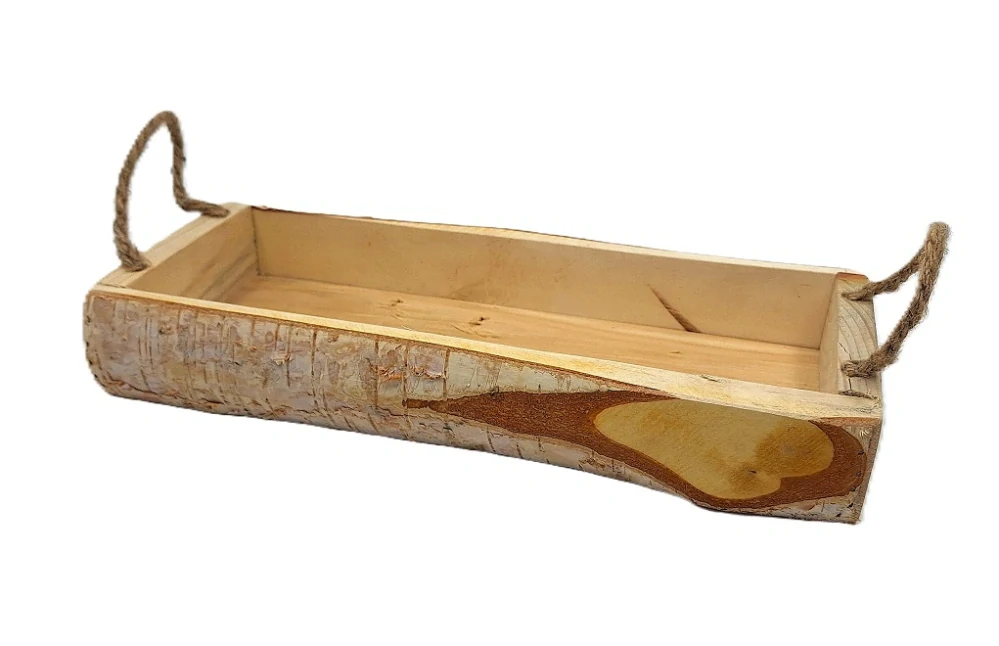 Podnos 30x13 cm bříza (s uchy)