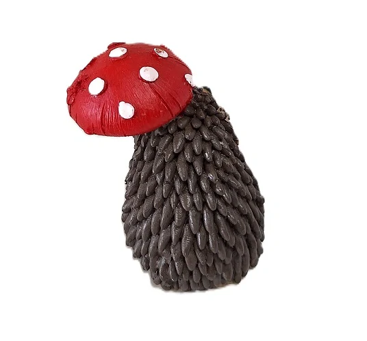 Ježek a muchomůrka 7 cm, vzor B (RS)