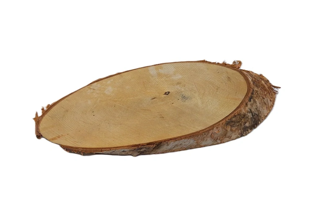 Kulatina 27x12 cm, bříza (ovál)