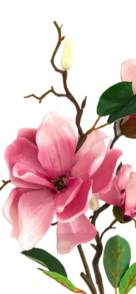 Magnolie 70 cm, růžová/bílá (PS)