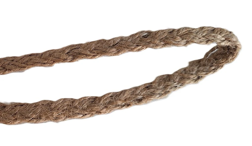 Juta 1 cm x 1 m, přírodní splétaná