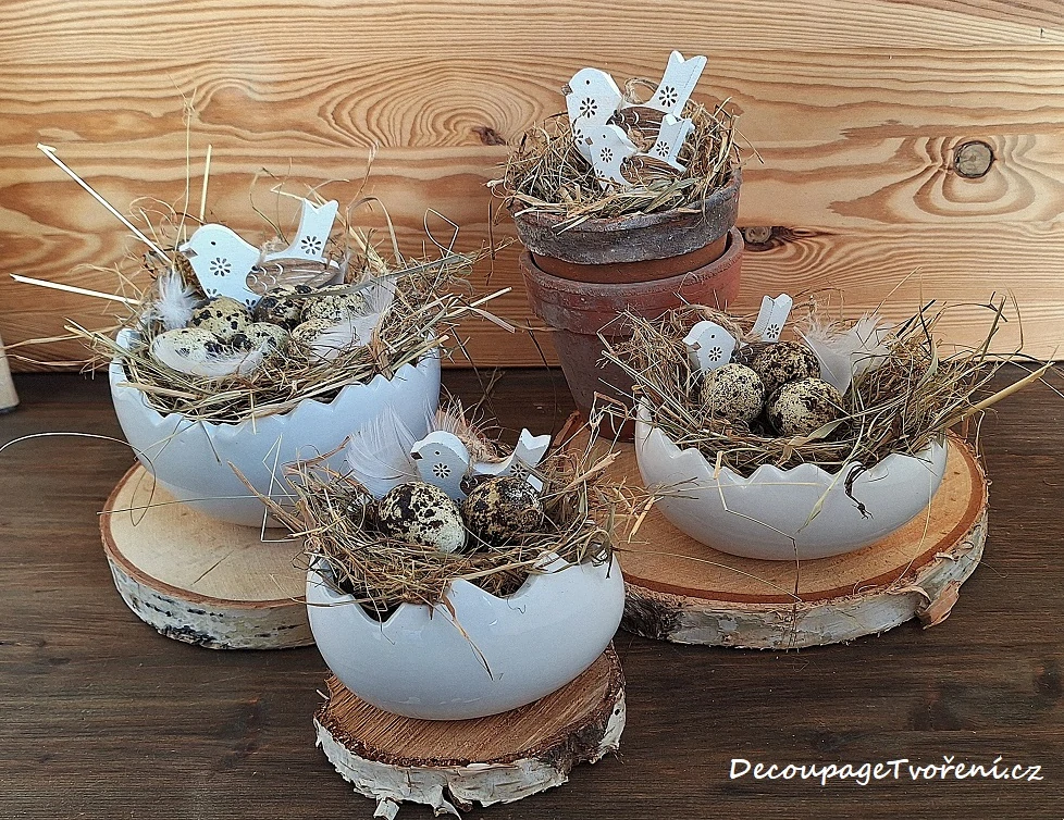 Vejce křepelčí 3,5 cm (přírodní), 12 ks