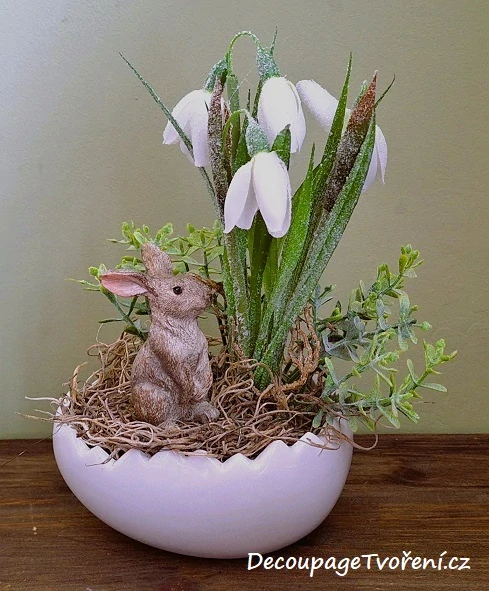 Sněženka 22 cm, s větvičkou (zmrazky)