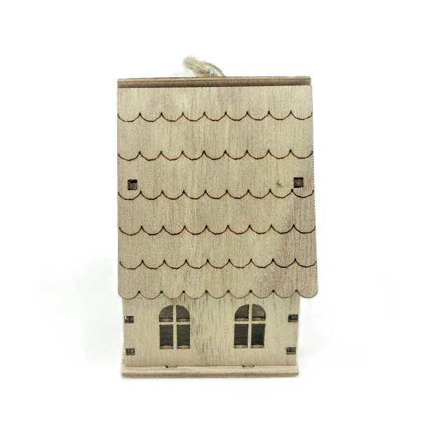 Domek 7,5 cm natur (D0002)