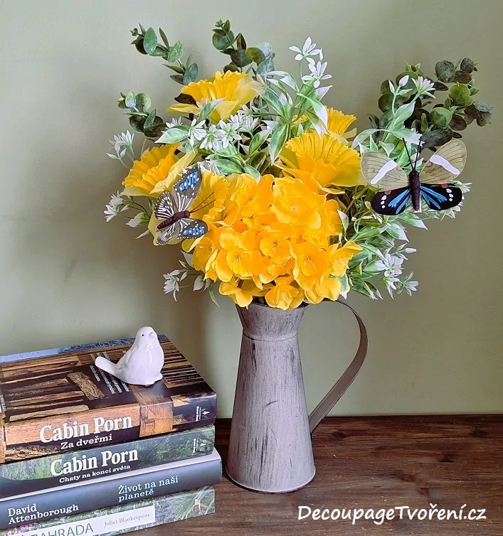 Narcis 33 cm žlutá, 3 ks (VK)