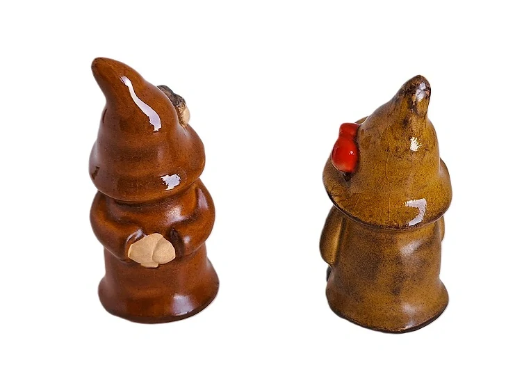 Skřítek 9 cm, žaludy/muchomůrky (mix)