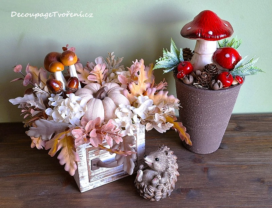 Muchomůrky 12 cm X2 (2265)