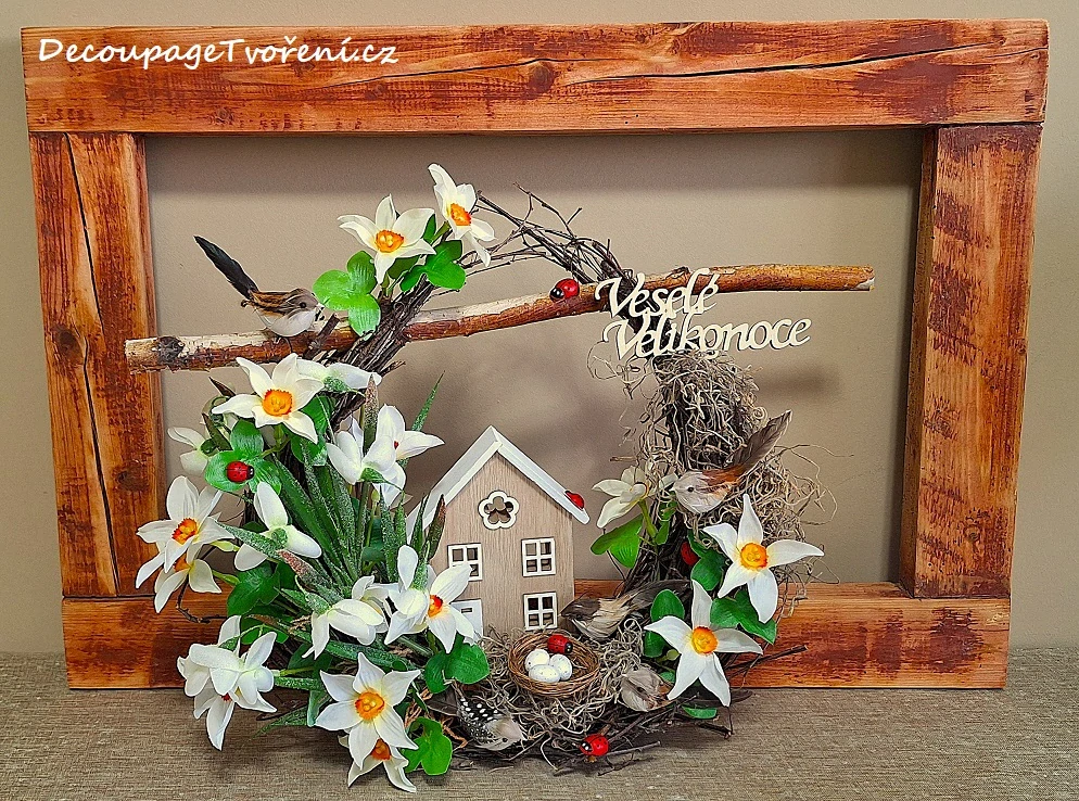 Narcis 20 cm svazek 10 ks, bílá (špičaté)