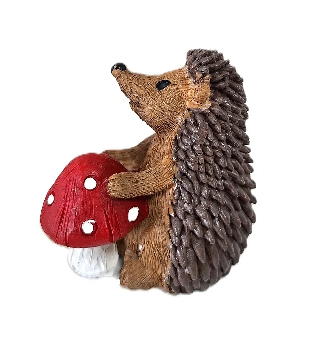 Ježek a muchomůrka 7 cm, vzor A (RS)