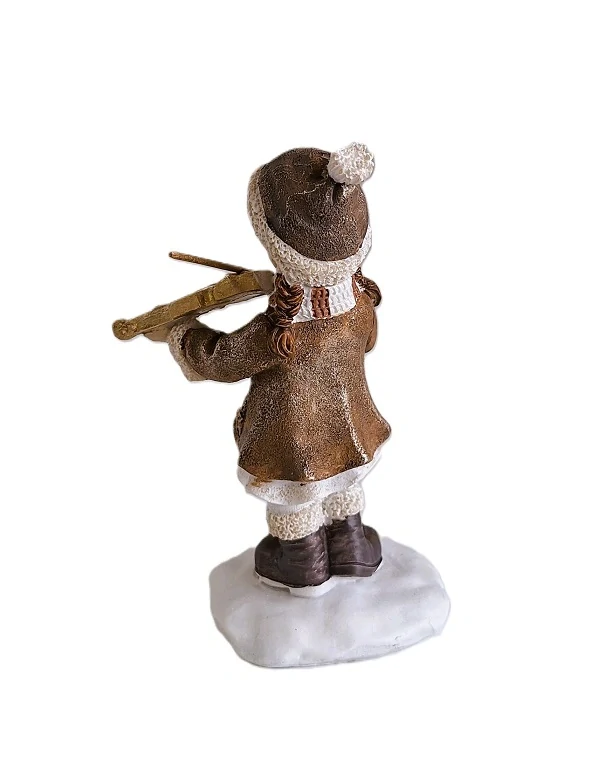 Hudebníci 12 cm, děvče housle