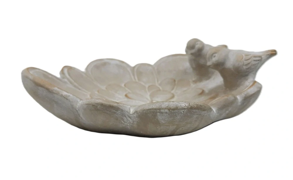 Pítko 28 cm s ptáčky, okvětní lístky