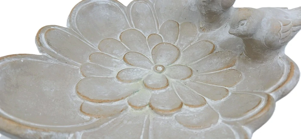 Pítko 28 cm s ptáčky, okvětní lístky