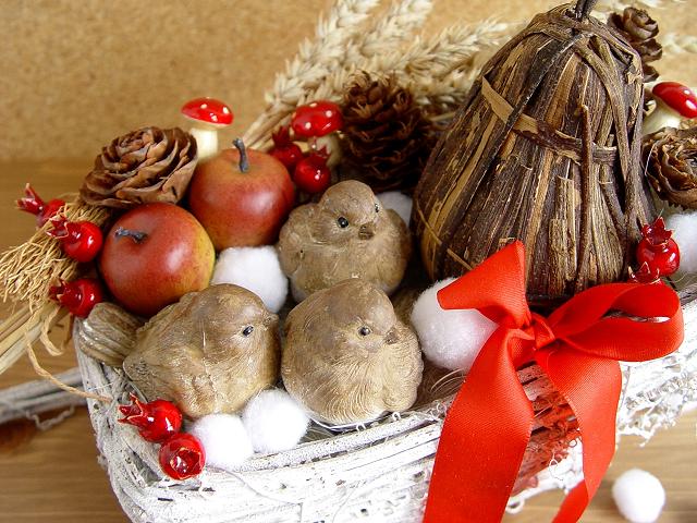 Koule sněhová bílá 4,5 cm, 5 ks