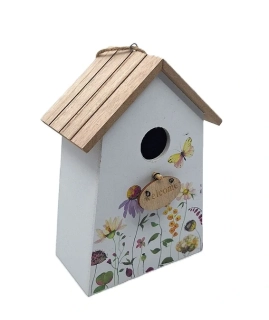 Budka 20 cm, květinová "Welcome"