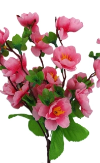 Větev 35 cm broskvoň, růžová