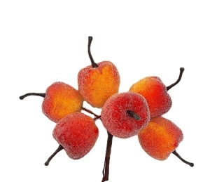 Jablka 3,5 cm oranžová (zmrazky), 6 ks