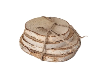 Kulatina 8/10 cm bříza 4 ks (RS)