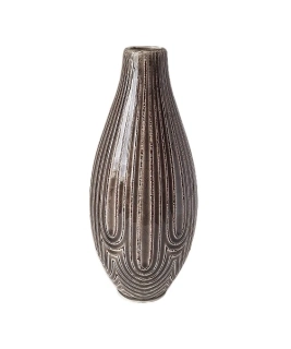 Váza 25 cm Tilonia, hnědá