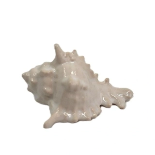 Mušle Murex bílá 8 cm (keramika)