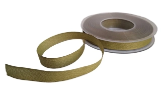 Stuha plátnová 15 mm x 2 m, oliva