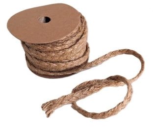 Juta 1 cm x 1 m, přírodní splétaná