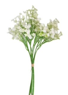 Šáter 27 cm svazek 3 ks, bílá