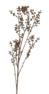 Větev 90 cm s bobulemi, latté