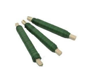Aranžovací drát 0,65 mm x 100 g, zelená matná