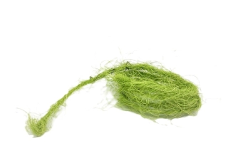 Drát sisal zelená světlá, 1 m (výprodej)