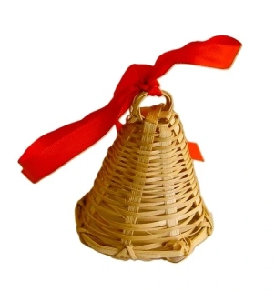 Zvonek 6 cm, s mašlí