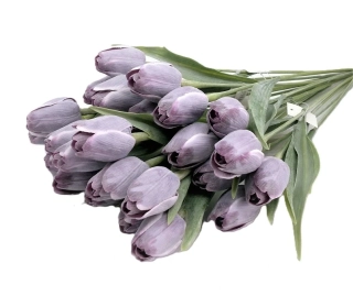 Tulipán 40 cm, fialová žíhaná (A1024)