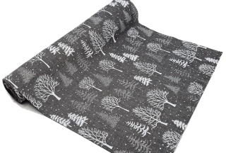 Běhoun 36 cm x 1 m stromy šedá (KL)