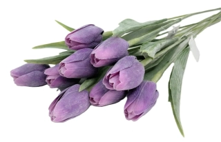 Tulipán 40 cm, fialová (1140)