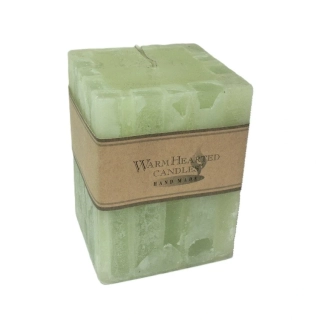 Svíčka 75x100 mm, zelená