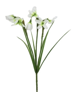 Sněženka 34 cm, bílá