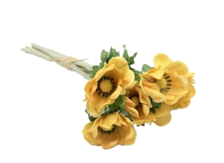 Sasanka 30 cm, 6 ks žlutá