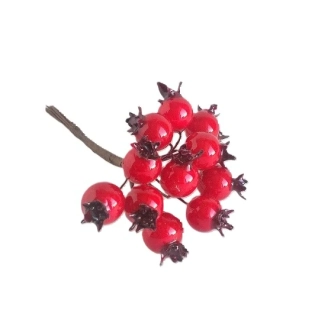 Šípek 1,7 cm/červená, 12 ks