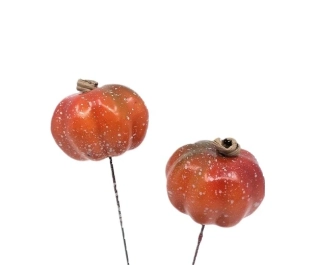 Dýně 5 cm zápich, oranžová/skvrny