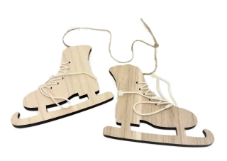 Brusle 16 cm přírodní (pár)