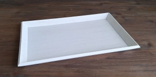 Podnos 29 cm (vzor 429), patina bílá