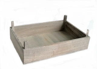 Bedýnka 30x20x6 cm, patina hnědá