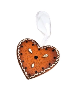 Perníček 6 cm, srdce