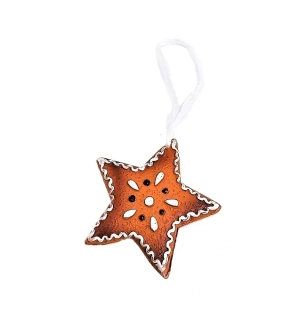 Perníček 6 cm, hvězda