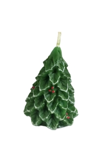 Svíčka stromek 50x75 mm cesmína