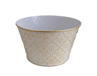 Obal plech 15 cm, s ornamenty