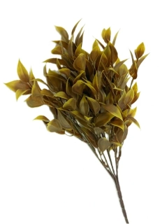 Listnatec 35 cm, hnědá/okrová