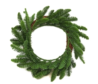 Věnec 31 - 33 cm chvojí