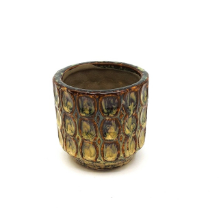 Obal Viva 8 cm ornament, hnědá